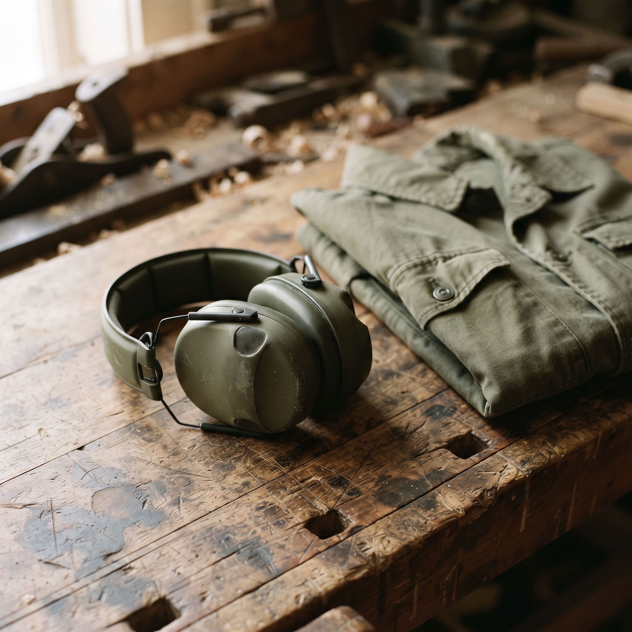Hearing protection issued during active duty is often the first thing a nexus opinion points back to.