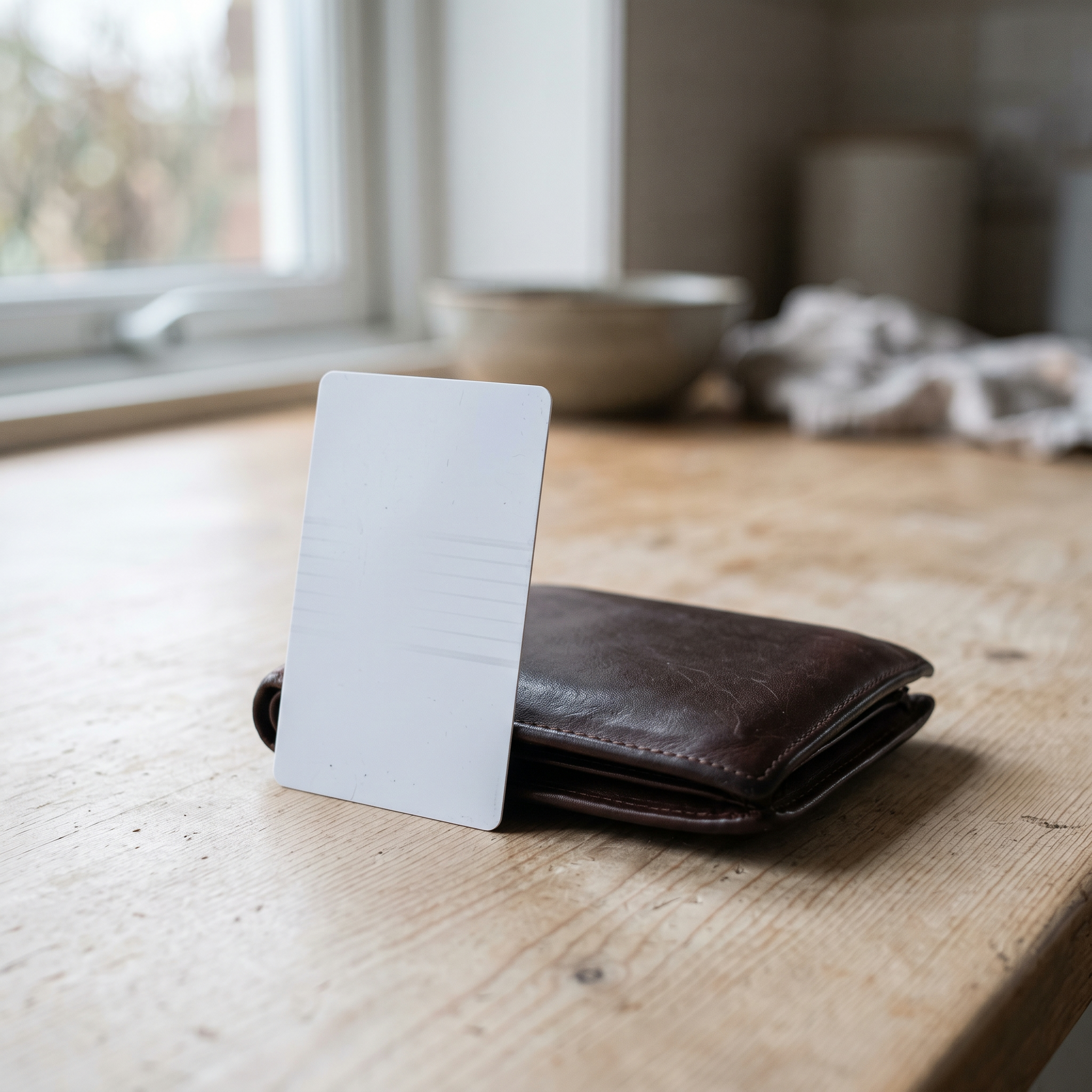 A benefits card and a wallet, standing in for the Medicaid coverage that can disappear the same month SSI does.